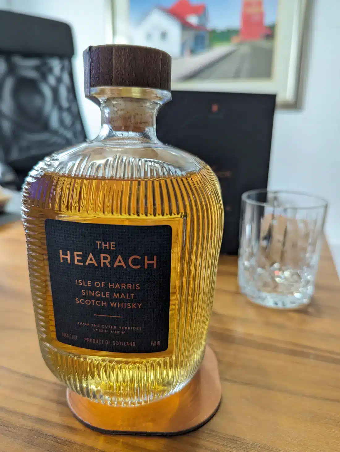 harris hearach island single malt scotch whisky new highland